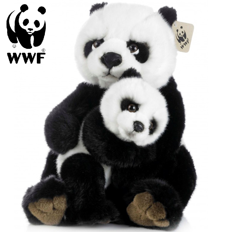 Panda med baby - WWF (Världsnaturfonden)